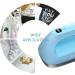 Xinart Small Heat Press with Display (285 to 400) 7"x3.8" Mini Heat Press Machine for T-Shirts  4 Levels Temp Settings Portable Heat Press Iron for HTV Vinyl & Sublimation Ink Projects-Blue 7"Blue 7"x3.8"Iron - Buy Online on GoSupps.com