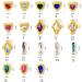 Nail Jewelry Iridescent DIY Nail Decorations 3D Crystals Diamonds Nail Art Nails Decor Heart Drop Rhinestones(9) - Buy Online on GoSupps.com
