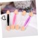 NOLITOY Girls Accessories 50pcs Two-color Eyeshadow Brush Eye Shadow Cosmetic Wand Sponge Eyeshadow Double Brush Woman Girl - Buy Online on GoSupps.com