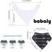 Bobaly Baby Infant Bandana Bibs with Whale Teether - Cute & Practical Baby Gift - Buy Online on GoSupps.com