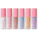 PICKX Fluorescent powder Body Flash Powder Stick Shiny Pink Fairy Pink Shiny Pink White Moonlight Powder Makeup stick Fairy Powder Highlights Fairy Powder Fairy Pink Highlights Patch Fairy Makeup (6PC)