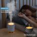 500ML Cool Mist Humidifier for Home Bedroom | Whisper-Quiet, Night Light, Auto-Off | Up to 16 Hours Continuous Use | Ideal for Baby, Plants, Office | White - Buy Online on GoSupps.com