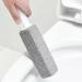 Pumice Stone for Toilet Toilet Limescale Remover 2 Pack Handle Toilet Bowl Cleaner Hard Water Build Up Remover with Ergonomic Handle for Kitchen/Bath/Pool/Household Cleaning Gray+Blue - Buy Online on GoSupps.com