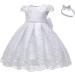 Myrisam Flower Girls Lace Tutu Dress for Baptism and Parties - 4-5 Years White - Buy Online on GoSupps.com