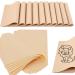 Fake Skin Practice  Urknall 10pcs Fake Skin for Practicing Double Sides Skin Rubber Pads Skin (10pcs)
