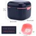 Denture Box Dental Bath with Strainer Portable False Teeth Storage Container Dual Purpose Hygienic Denture Case for Storage and Immersion of Mouthguards Retainers and Dental Appliances (Blue) - Buy Online on GoSupps.com
