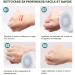 Poweka Replacement Brush Heads for Clarisonic Mia & Mia 2 Pro Plus - 5 Pack Facial Cleansing Brush Heads for Pore Care - Buy Online on GoSupps.com