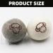 Wool Dryer Balls - 6 PCS Tumble Dryer Balls Hypoallergenic Reusable Anti Static Tumble Dryer Balls Natural Fabric Softener Reduce Drying Time and Wrinkles Wool Balls for Tumble Dryer - Buy Online on GoSupps.com