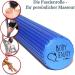 Medium Fascia Roll for Back Massage Reprochplace Stretching Tool 9.5cm x 43cm (Ocean Blue) | Yoga & Pilates Foam Rollers for Neck & Trigger Point Pain Relief - Buy Online on GoSupps.com