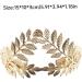 Headband Gold Leaf Headband Metal Leaves Bride Wedding Headpiece Head Wear Accessories For Women - Buy Online on GoSupps.com