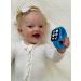 Silli Chews Silicone Smart Watch Wrist Teether for Babies | Blue Teething Relief Toy - Buy Online on GoSupps.com
