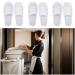 24 Pairs Cotton Velvet Closed Toe Spa Slippers - Disposable, Fit for US Men Size 10 and Women Size 11 - Perfect for Hotels, Homes, and Guests - Buy Online on GoSupps.com