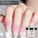 Lofuanna Acrylic Powder for Nails - 120g / 4.2 Oz - Professional Builder in Pink Nude & Clear - Perfect for Gel Nail Art - Buy Online on GoSupps.com
