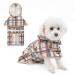 Dog Raincoat Hooded with Reflective Strip - Waterproof Dog Jumpsuit Raincoat Adjustable Lightweight Breathable Rain Poncho Jacket Rainwear for Small Medium Large Dogs - Small Small (Pack of 1)