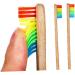 FRCOLOR 4pcs Adult Toothbrush Set - Eco-Friendly Colorful Travel-Friendly Oral Care - Degradable & Effective Bristles - Buy Online on GoSupps.com