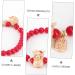 CALLARON 2 Pcs Zodiac Year Bracelet Stone Miss Vintage Cow Pendant 18x1.5cmx3pcs As Shownx3pcs - Buy Online on GoSupps.com