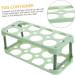 Healeved Box Egg Carton Eggs Fridge Egg Container Egg Rack Egg Tray Holder Kitchen Egg Plate re-usable Green 22.3X10.1X8.9CM - Buy Online on GoSupps.com