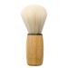 Perfk barber men's rasier brush hair-beard-shaving brush facial beard cleaning wooden handle professional hair razor brush for friends men dad