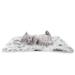 PJYuCien Fluffy Fleece Cat Dog Bed Blanket,Soft Warm Pet Throw Blanket for Pet. 16" x 24" Light Grey