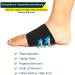 Miayoho Adjustable Plantar Fasciitis Bandage - Orthopedic Inserts for Flat Feet & High Arches (35-41 EU Black) | Pain Relief & Compression - Buy Online on GoSupps.com