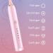 Electric Toothbrush for Adults with 4 Brush Heads and 6 Cleaning Modes Smart 20-Speed Timer Electric Toothbrush Ipx7 Rechargeable Power Toothbrush Longer Life Faster Charging Pink - Buy Online on GoSupps.com