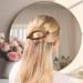 Flat Hair Claw French Design Alligator Hair Clip - Strong Hold Non Slip Barrettes Accessories Retro Duck Billed Hairpin for Thick Thin Hair Solid color - Buy Online on GoSupps.com