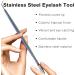 2-Piece Eyelash Lift Perm Tool Set - Stainless Steel Separator & Tint Tool for Perfect Curling & Tinting | International Shipping Available - Buy Online on GoSupps.com
