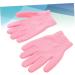 Healeved 3 Pairs Moisturizing Gloves Cracked Gloves Cuticles Gloves Grooming Gloves Mittens Cracked Hands Gloves Whiten Gloves Spa Gloves Hand Care Gloves Gel Pink Essential Oil - Buy Online on GoSupps.com