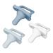 Dr. Brown's HappyPaci 100% Silicone Pacifier 0-6m, BPA Free, White, Blue, Light Blue, 3 Pack 3 Pack, Variety Pack (Blue, Light Blue, White)