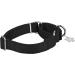 Durable Martingale Dog Collar - Adjustable No Escape Nylon for Medium Dogs (1in x 14-21in) - Black - Buy Online on GoSupps.com
