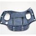 Feiling Jeans Dog Jacket - Denim Dog Coat with Metal Hook for Leash | Stylish Pet Vest for Small & Medium Dogs (2XL Blue) - Buy Online on GoSupps.com