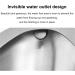 Men's Stainless Steel Urinals Household Wall-Mounted Standing Toilet Urinals Commercial Smart Sensor High-Efficiency Flushing Urinals Suitable for Hotels Schools and (Ground Drainage) - Buy Online on GoSupps.com