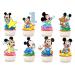 Ediblecakedecorations Mickey Mouse 1st Birthday Edible Cupcake Toppers - Pack of 30