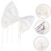 minkissy Girl Bows Bridal Hair Accessories Girls Hair Accessories Girl Hair Accessories Fringe Trim Hair Bows for Girls Back Hair Bow Clip Girls Hair Bows Pearl Headgear White Bride Wedding - Buy Online on GoSupps.com