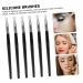 FOMIYES 15 Pcs Silicone Lip Mask & Lip Brush Set - Perfect Lip Applicators for Flawless Lipstick & Cosmetic Application - Buy Online on GoSupps.com