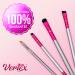 Thin Angled Eyebrow Brush Kit - Dual-Sided Duo Spoolie Brushes for Brow Shaping and Concealing | Firm Bristles Definer for Precise Filling and Winged Eyeliner Stencil - Buy Online on GoSupps.com