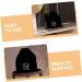 Gogogmee 2pcs Velvet Bag Hair Dryer Storage Hair Dryer Bag Travel Makeup Bag Hairdryer Bag Black Flannel - Buy Online on GoSupps.com