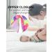 Baby Toddler Boy Swimsuit UPF 50+ Sun Protection Rash Guard Swimwear | Pink Fish Scales | 0-3 Years | 6-12 Months with Crotch Zipper - Buy Online on GoSupps.com