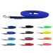 Drag line biothane dog leash small dogs 9mm 3m / 5m / 10m / 15m dog leash Bothane (12m with hand loop blue) 12m with hand loop blue