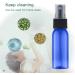 12pcs Toureal 30ml Fine Mist Spray Bottles - Empty Travel Mister Refillable Dispenser for Cosmetics - Blue - Buy Online on GoSupps.com