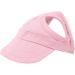 PSPSOP Eisable Dog Baseball Cap - Sun Protection Hat with Ear Holes for Outdoor Sports (Size S - Rosa) - Buy Online on GoSupps.com
