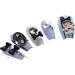PN-014 Press-On Nails Lacquered 10 Pieces Reusable False Nails Y2K Pastel Goth Disc Crystal Stones Blue - Buy Online on GoSupps.com