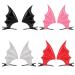 Miaija 8Pieces Halloween Bat Hair Clip Cartoon Bat Wing Hair Clip Demon Cosplay Decoration Costume Accessories for Girls Women Halloween Party Fancy Hair
