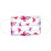 Goddess Accent 50 Pack Disposable Face_Mask Cute Floral Tie Dye Printed Protection for Adults Women - Buy Online on GoSupps.com