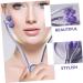 minkissy Facial Massager Tool Walker Facial Roller Massager Skin Care Roller Skincare Essentials Face Massage Roller Face Roller Facial Massaging Roller Beauty Roller Manual Purple Miss Abs 27.50X6.80X5.00CM Purple - Buy Online on GoSupps.com
