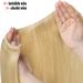 Buy S-Noilite Real Hair Extensions with Wire - 50cm (20) #24 Blonde - Smooth Thin 70g - International Shipping Available - Buy Online on GoSupps.com