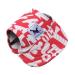 Baseball cap for pets dogs Basecap Outdoor Sport Sun protection Sunbonnet Summer Reise Hut Baseball cap sun hats Dog prime with ear holes and adjustable chin straps white red XL XL white red