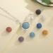 INFUSEU Charm Essential Oil Diffuser Necklace - Aromatherapy Jewelry for Women & Girls with Butterfly Pendant & 7 Lava Stones for Anxiety Relief - Buy Online on GoSupps.com