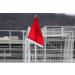Kwik Goal Premier Corner Flags & Bases Set - Red & Black (4 Flags & Bases) - Buy Online on GoSupps.com