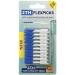 2th flexpicks are 50 flexible and soft rubber pins that remove the plaque between the teeth and prevent inflamed gums